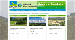 Desktop Screenshot of gutes-vom-dinkelberg.de