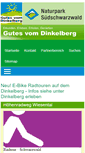 Mobile Screenshot of gutes-vom-dinkelberg.de
